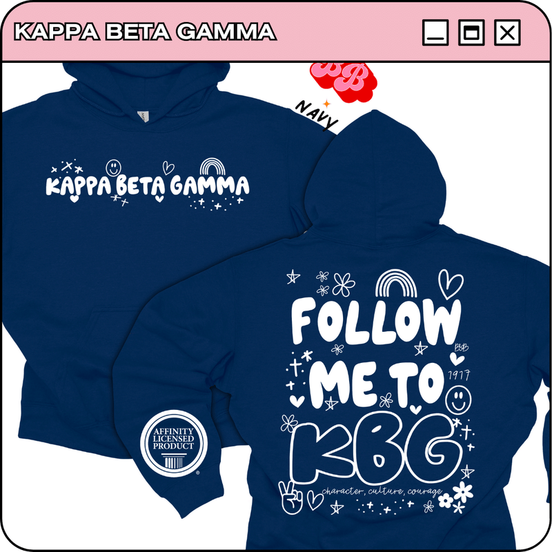 Follow Me to KBG - Iconic Puff Hoodie