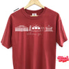 Georgia Icons - Red Comfort Colors Tee