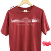 Louisville Icons - Red Comfort Colors Tee