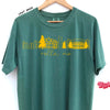 Missouri Science and Technology Icons - Green Comfort Colors Tee/ Crew