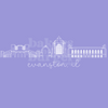 Northwestern Icons - Purple Comfort Colors Tee/ Crew