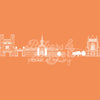 Princeton Icons - Orange Comfort Colors Tee/ Crew