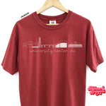 Saginaw Valley Icons - Red Comfort Colors Tee/ Crew