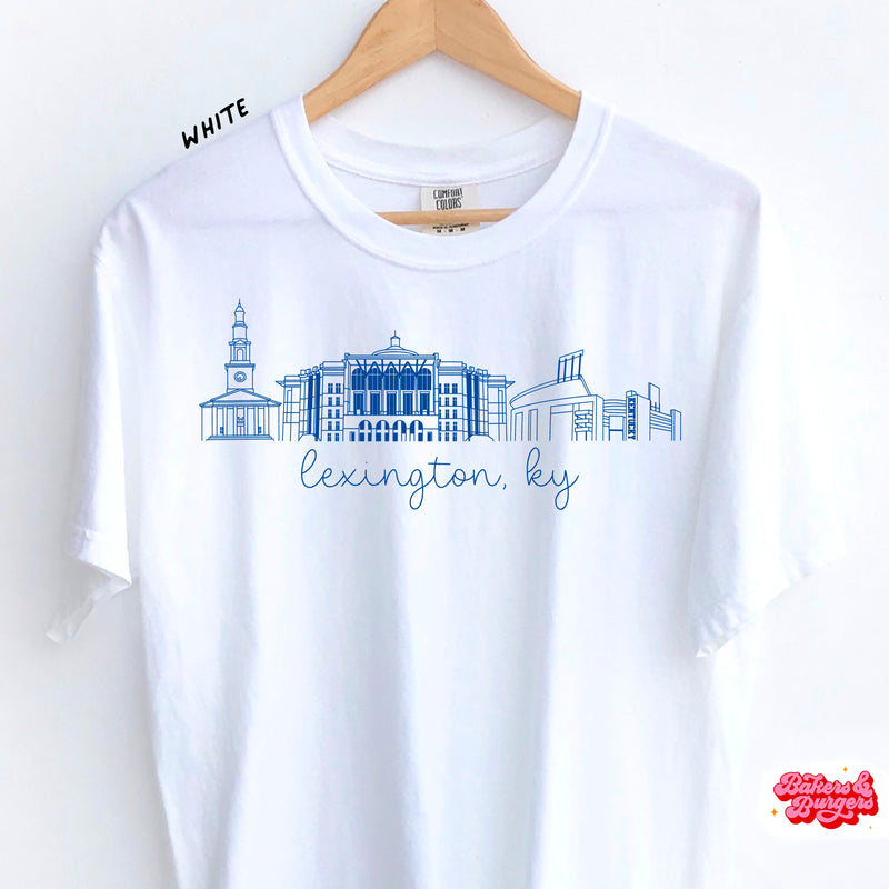 SPECIAL Kentucky Icons - WHITE Comfort Colors Tee