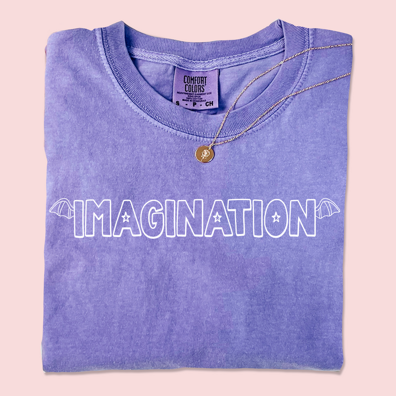 Imagination - Iconic Puff Comfort Colors Tee
