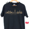 Wake Forest Icons - Black Comfort Colors Tee/ Crew