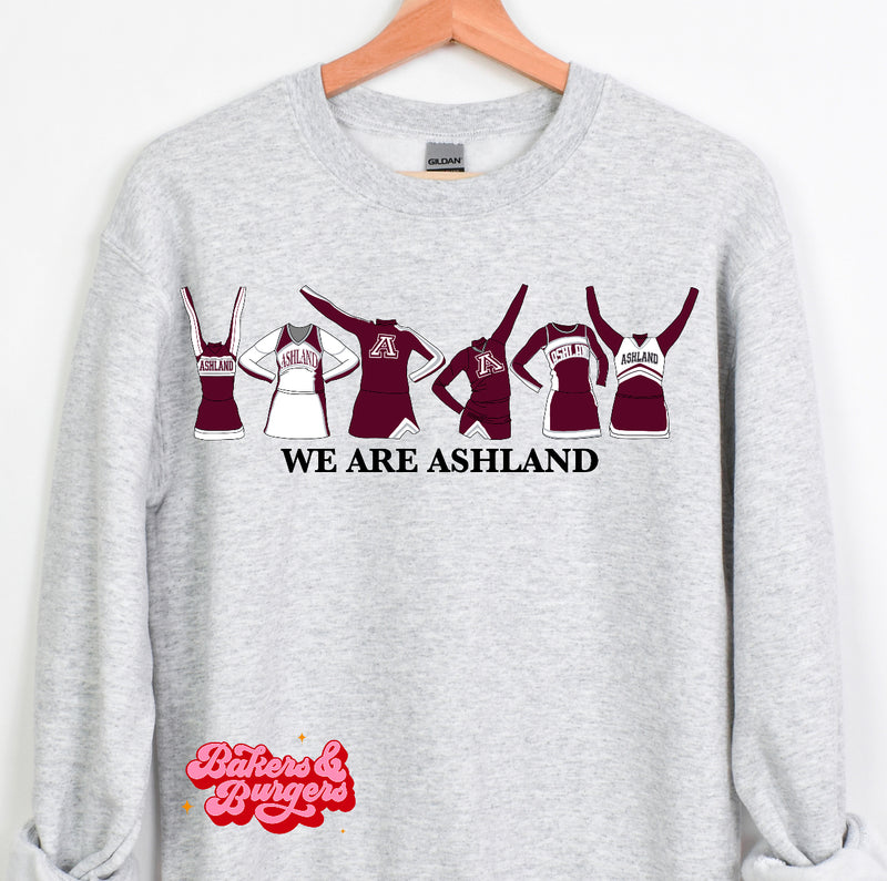 We Are Ashland Icons - Gray Gildan Tee / Crew