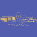 Morehead Icons - Blue Comfort Colors Tee