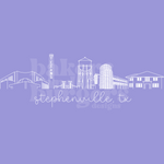 Tarleton State Icons - Purple Comfort Colors Tee/ Crew